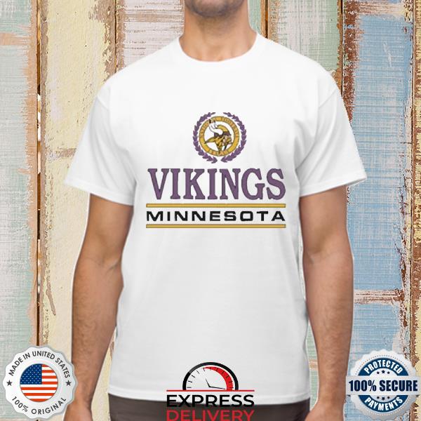 Minnesota vikings crest logo shirt