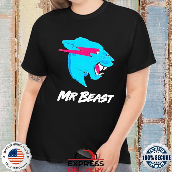 Mr beast mr beast full logo kids shirt