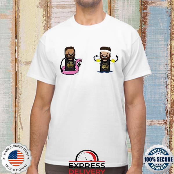 Nba Paint Splash Brothers Curry And Thompson 2022 Shirt