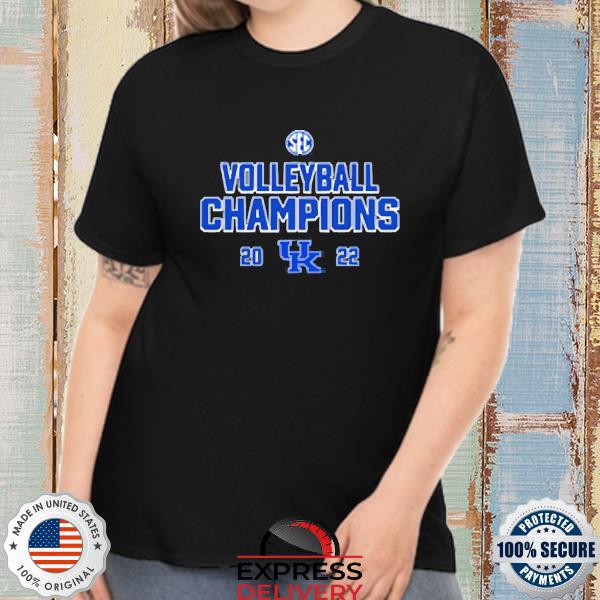NCAA Kentucky Wildcats 2022 SEC Volleyball Regular Season Champions Shirt
