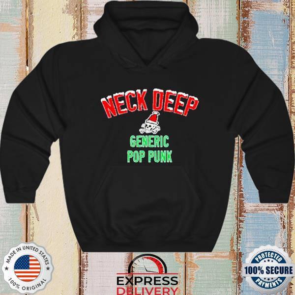 Neck deep generic discount pop punk hoodie