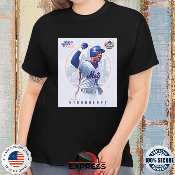 New York Mets Darryl Strawberry Mitchell and Ness 2022 shirt