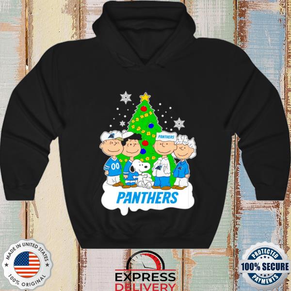 NFL Snoopy The Peanuts Carolina Panthers Christmas 2022 Sweater