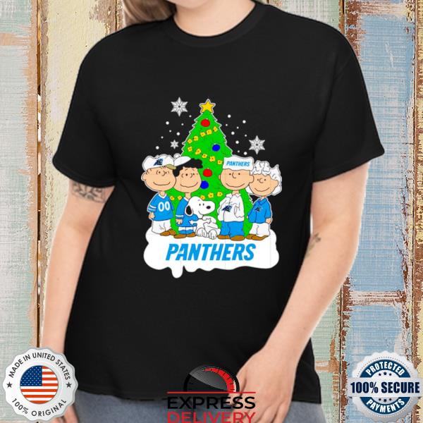 NFL Snoopy The Peanuts Carolina Panthers Christmas 2022 Sweatshirt