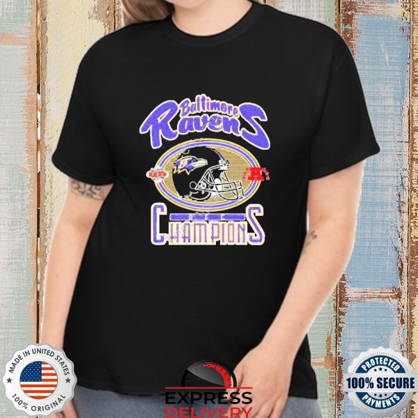 Official Baltimore Ravens Afc Champions 2022 T-Shirt