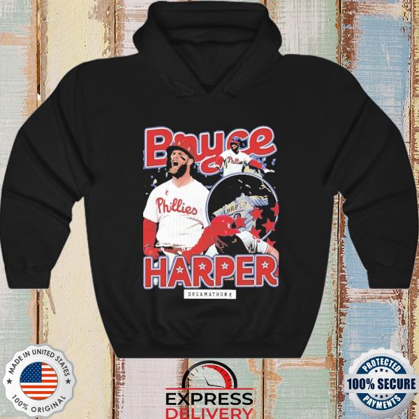 Bryce Harper Dreamathon Long Sleeve T Shirt - Obishirt