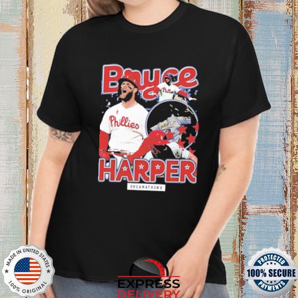 Bryce Harper Dreamathon Long Sleeve T Shirt - Obishirt