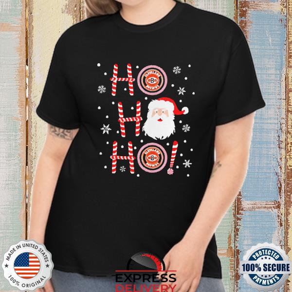 Official Cleveland Browns Santa Claus Ho Ho Ho Merry Christmas shirt