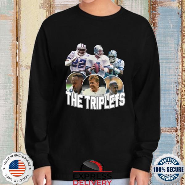 Official dak Prescott The Triplets Emmitt Smith Troy Aikman And