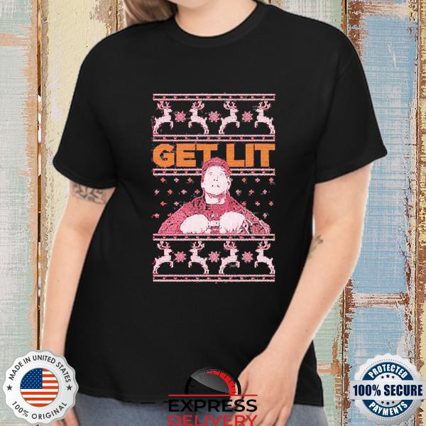 Official Get lit Ugly Christmas sweater