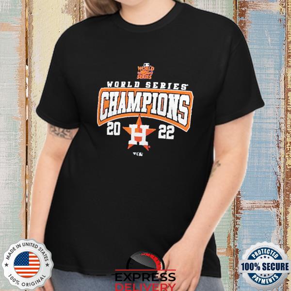 Official Houston Astros Fanatics Branded 2022 World Series Champions Custom Shirt