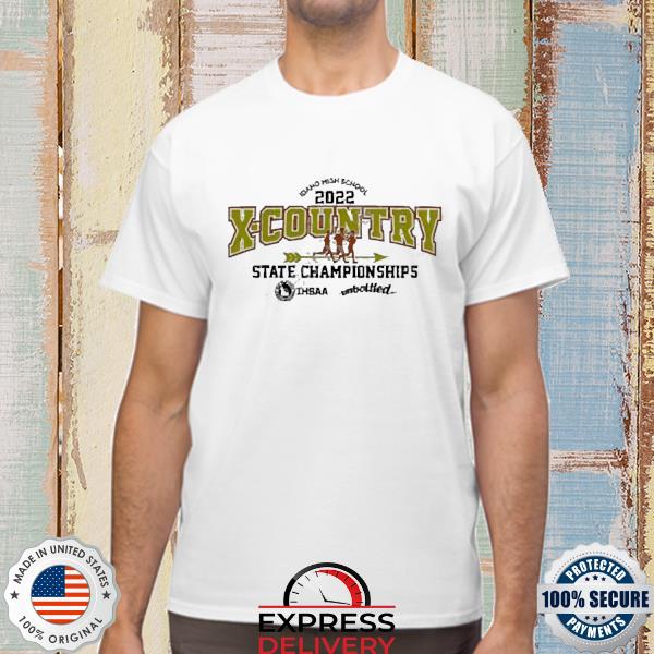 Official Idaho High School 2022 X-Country State Championships Shirt