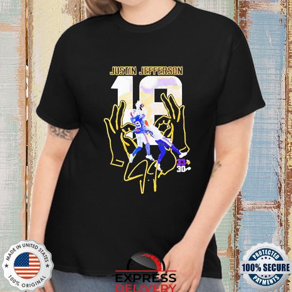 Justin jefferson Minnesota vikings shirt, hoodie, sweater, long sleeve and  tank top