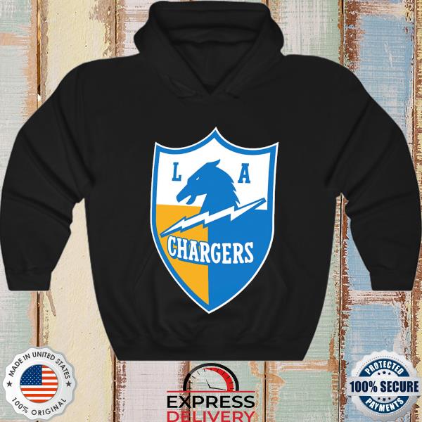 Los Angeles Chargers Vintage Shield Logo T-Shirt