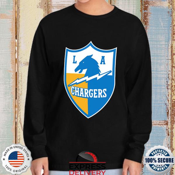 Official Los Angeles Chargers Vintage Shield Logo Shirt, hoodie