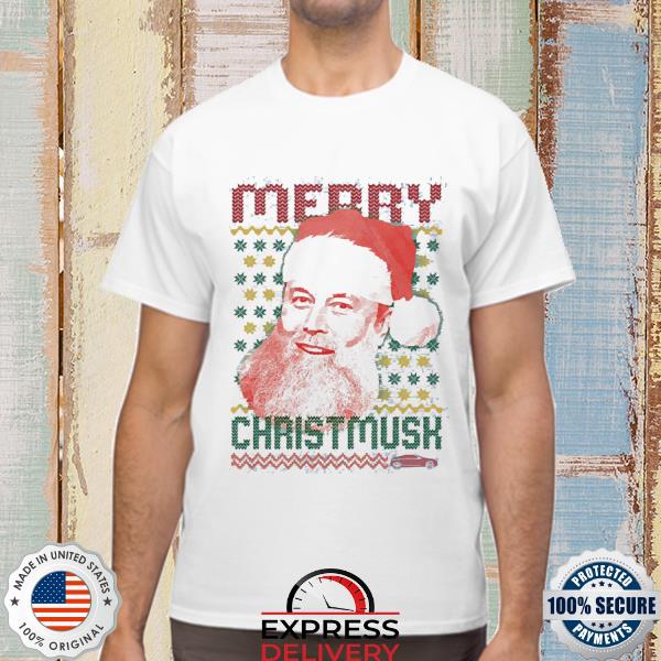Official Merry Christmusk Ugly Christmas Sweater