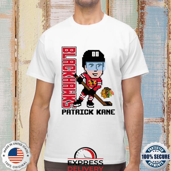 Official Patrick Kane Chicago Blackhawks Youth Pixel Player 2.0 T-Shirt