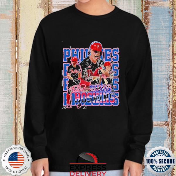 Official Philadelphia Phillies Rhys Hoskins no.17 signature T