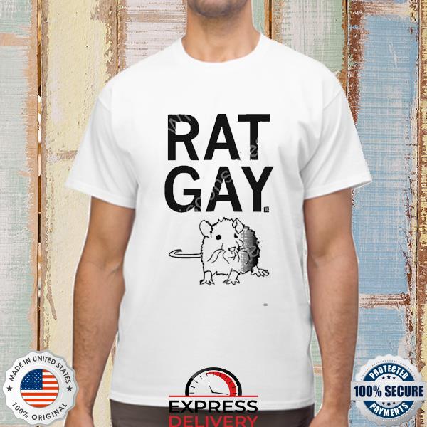 Official Raygunsite Store Rat Gay Shirt