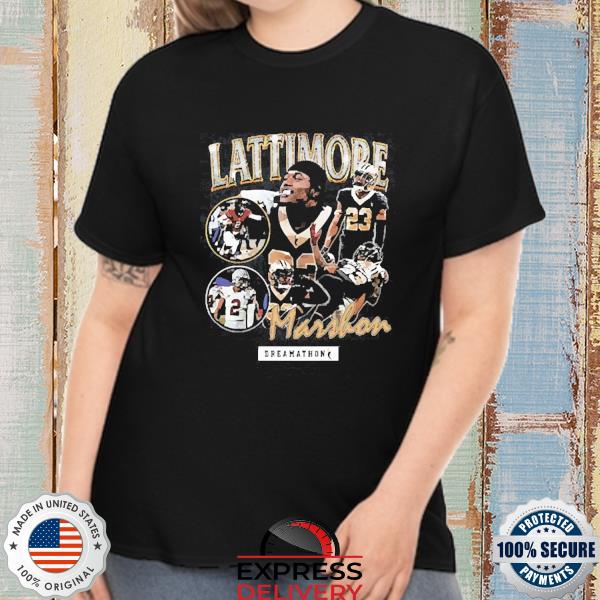 Official Saints Marshon Lattimore Dreamathon Shirt