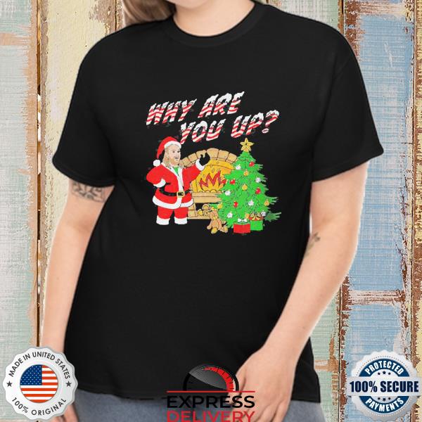 Official Santa leigh mcnasty why are you up 2022 Christmas tree shirt