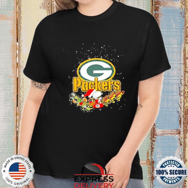 Green Bay Packers Christmas Snoopy shirt, hoodie, sweater, long sleeve and  tank top