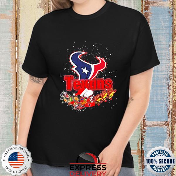 Christmas Snoopy Houston Texans Shirt, hoodie, sweater and long sleeve