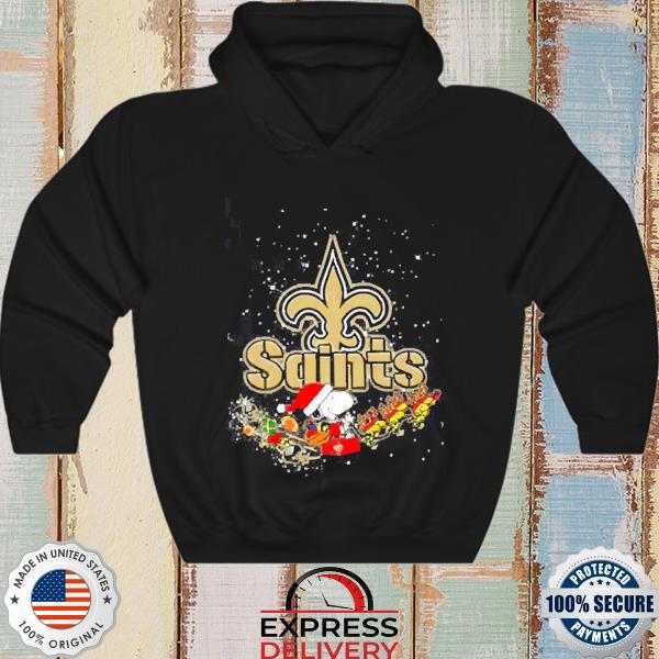 Official christmas Snoopy New Orleans Saints Shirt, hoodie, sweater, long  sleeve and tank top