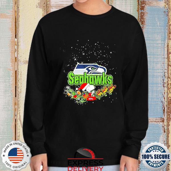 Christmas Snoopy Seattle Seahawks Shirt