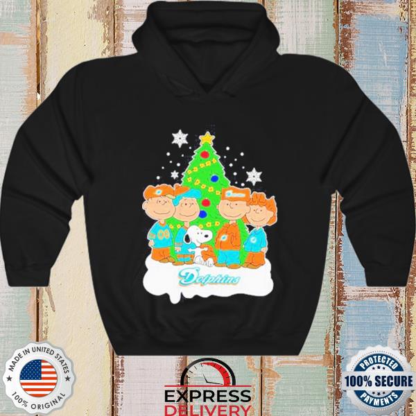 Official christmas Snoopy miamI dolphins T-shirt, hoodie, sweater, long  sleeve and tank top