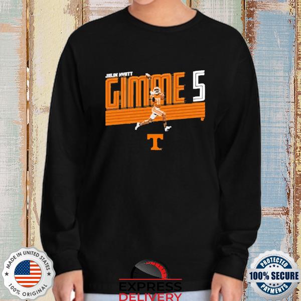 Official tennessee Football Jalin Hyatt Gimme 5 Shirt, hoodie, sweater,  long sleeve and tank top