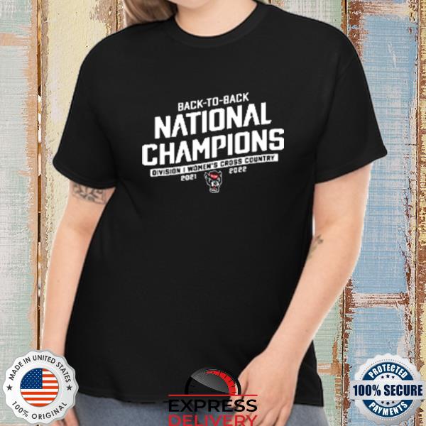 Official Women's cross country national champions 2022 shirt