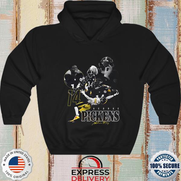 Pat Freiermuth wear George Pickens signature shirt, hoodie