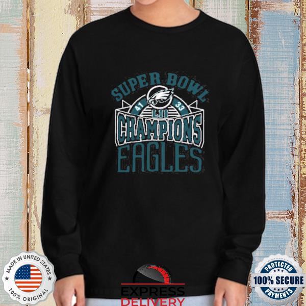 Philadelphia eagles super bowl lii champs vintage shirt, hoodie, sweater,  long sleeve and tank top