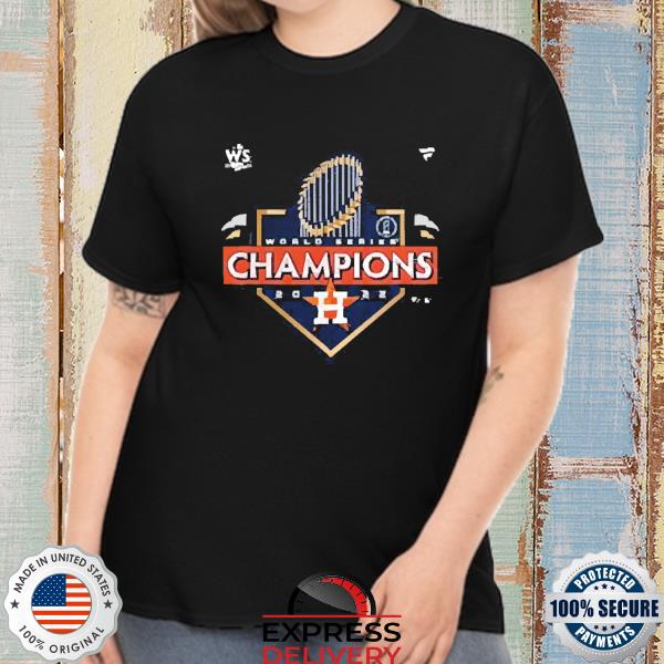Premium Houston astros fanatics branded heather charcoal 2022 world series champions locker room shirt