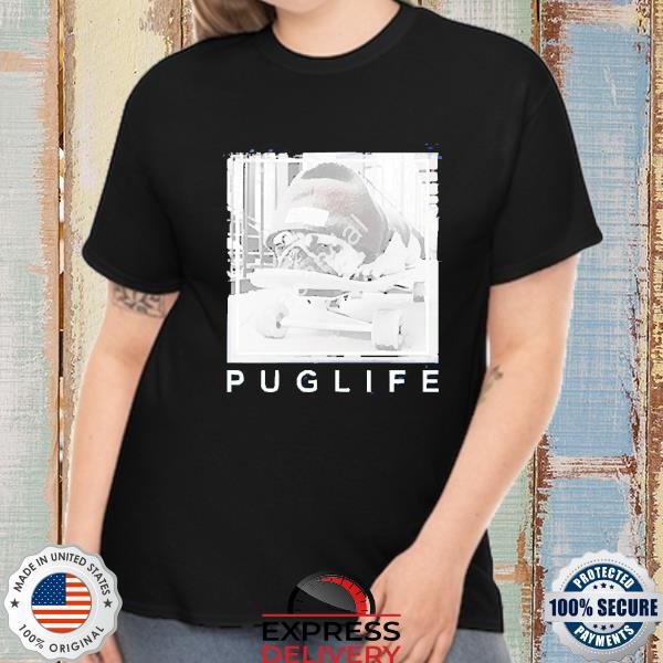 Pug life skateboard t-shirt