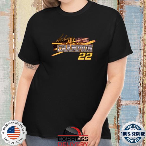 Red Joey Logano 2022 Champ Victory T-Shirt