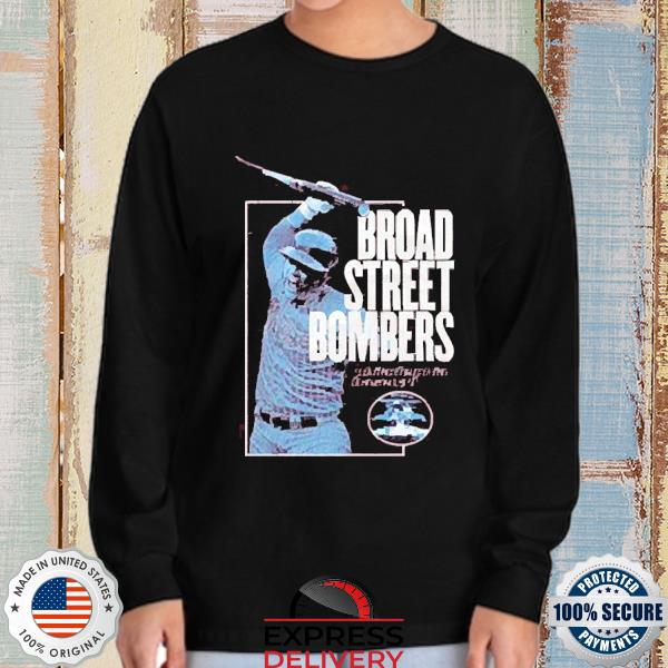 Rhys Hoskins Broad Street Bombers Philadelphia Phillies Baseball T-Shirt,  hoodie, sweater, long sleeve and tank top