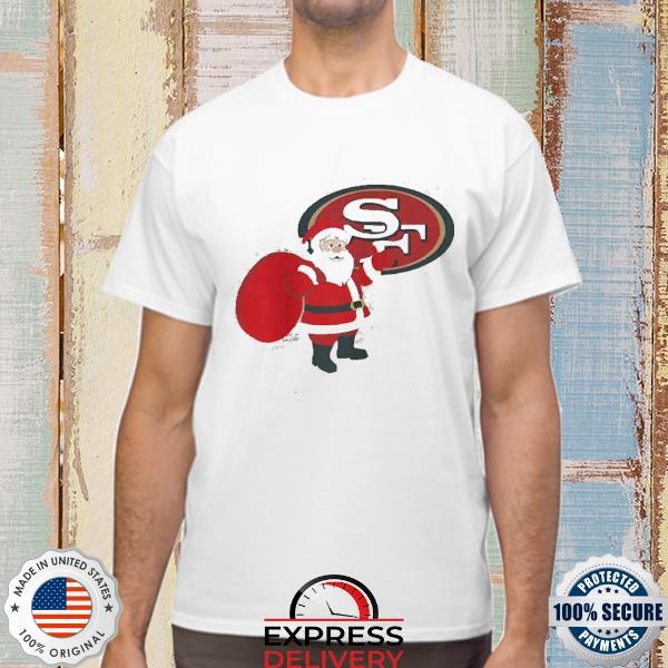 San Francisco 49ers Nfl Santa Claus Christmas Shirt