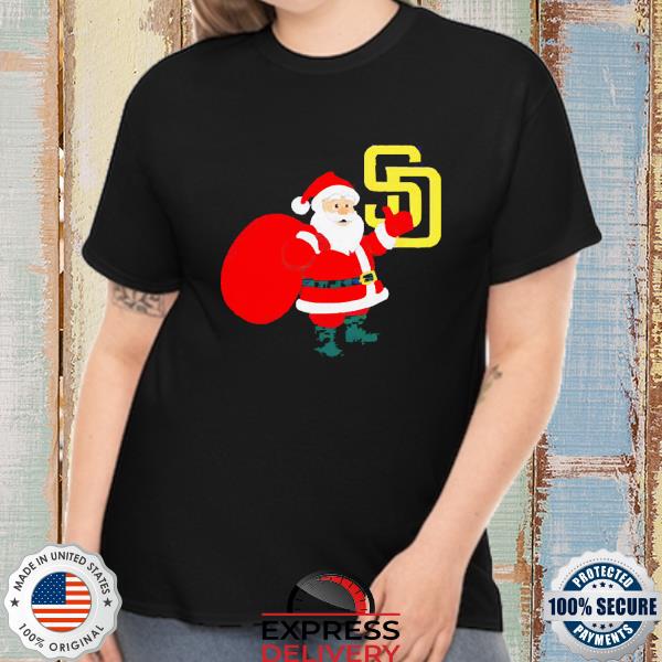 Santa Claus San Diego Padres Mlb Christmas 2022 Shirt