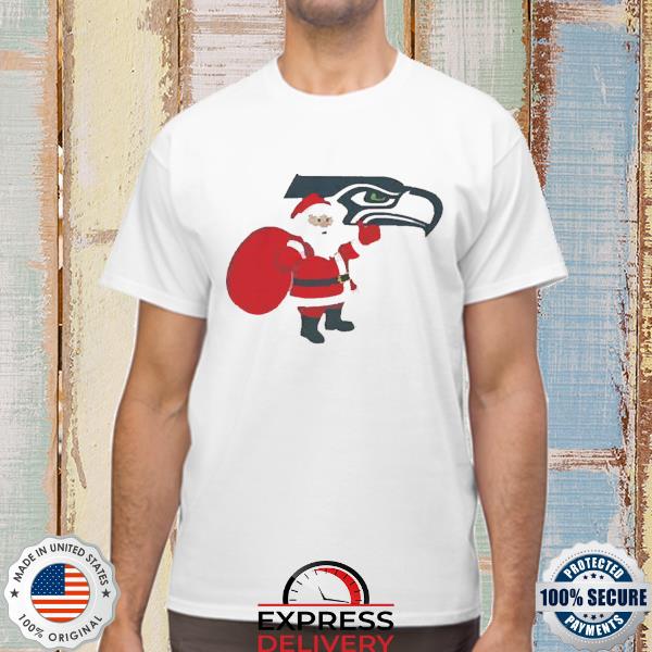 Santa Claus Seattle Seahawks Nfl Christmas 2022 Shirt
