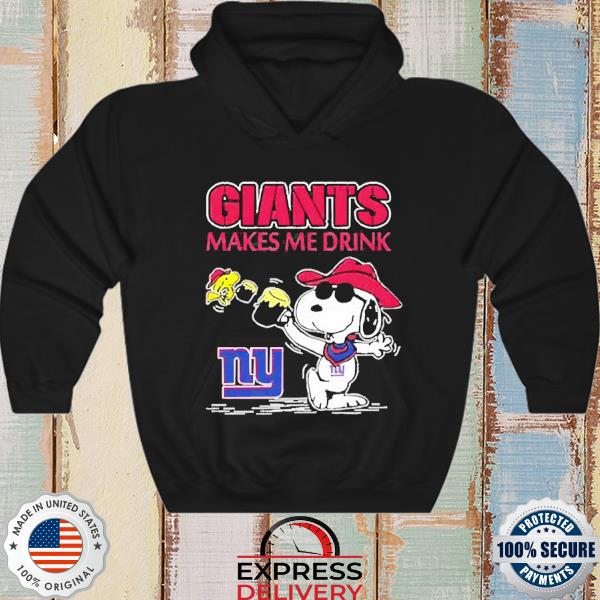 New York Giants Snoopy And Woodstock shirt, hoodie, sweater, long sleeve  and tank top