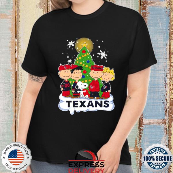 Snoopy The Peanuts Houston Texans Christmas Sweatshirt