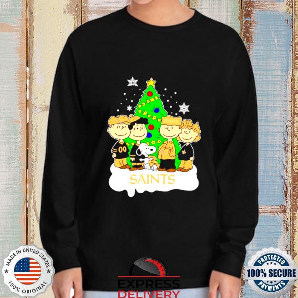 Christmas Snoopy New Orleans Saints Shirt, hoodie, sweater and long sleeve