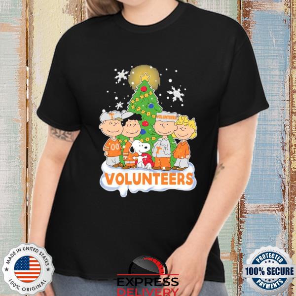 Snoopy The Peanuts Tennessee Volunteers Christmas Sweatshirt