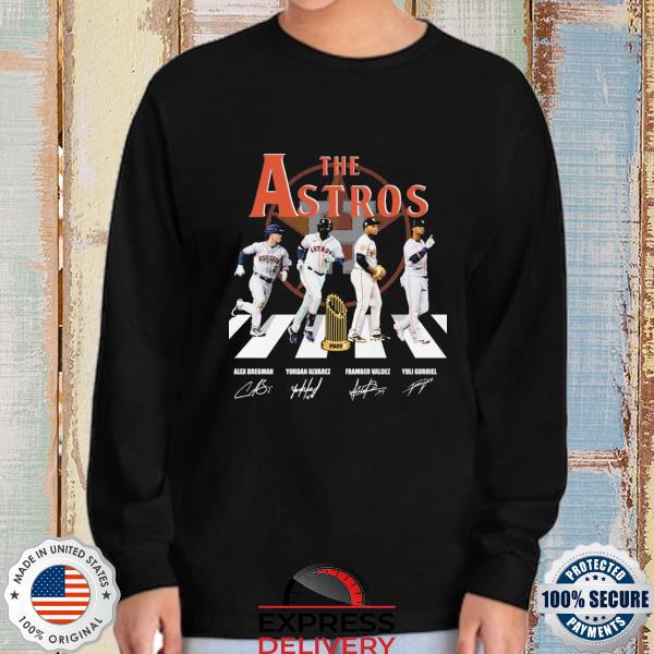 The Astros Houston Astros Abbey Road signatures shirt, hoodie