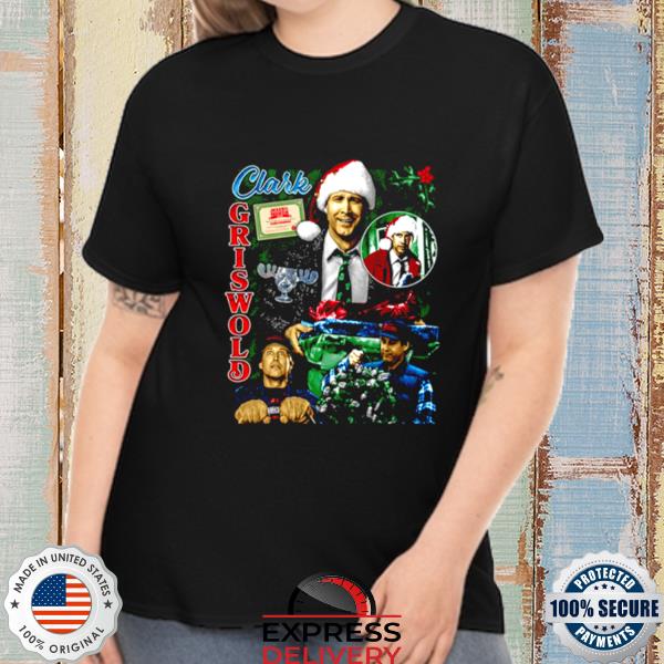 Vintage Clark Griswold Wearing Santa Hat Sweatshirt