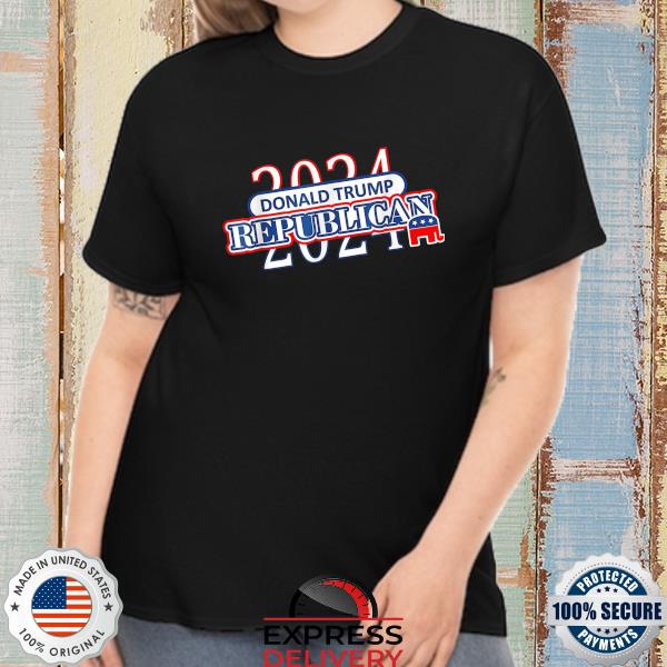 Vote Donald Trump for president republican presidency 2024 shirt