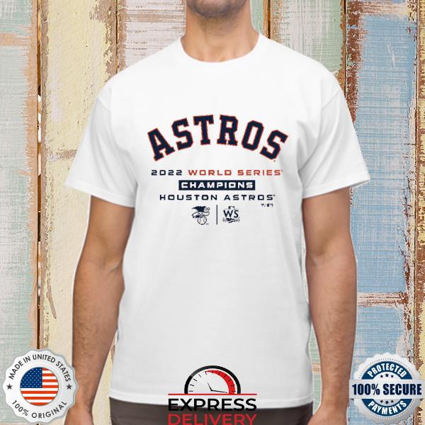 World Series Champions Milestone Houston Astros Fanatics Branded 2022 Shirt