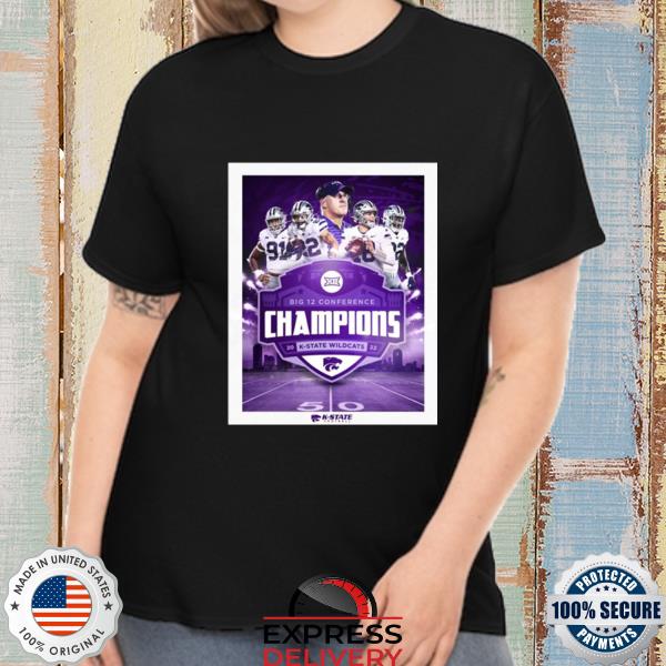 2022 Big 12 Conference Champions K State Football Shirt